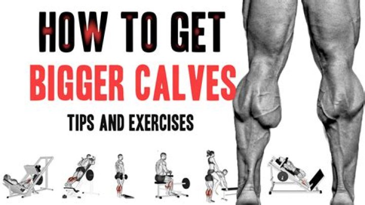 Do big calves make you slower?