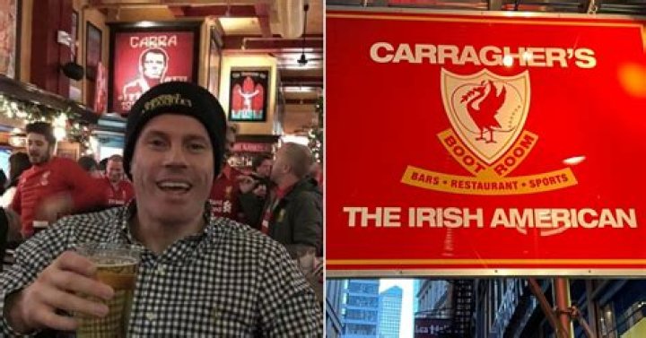 Does Jamie Carragher own Carragher's bar?