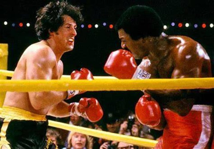 How many times did Apollo Creed fight Rocky?