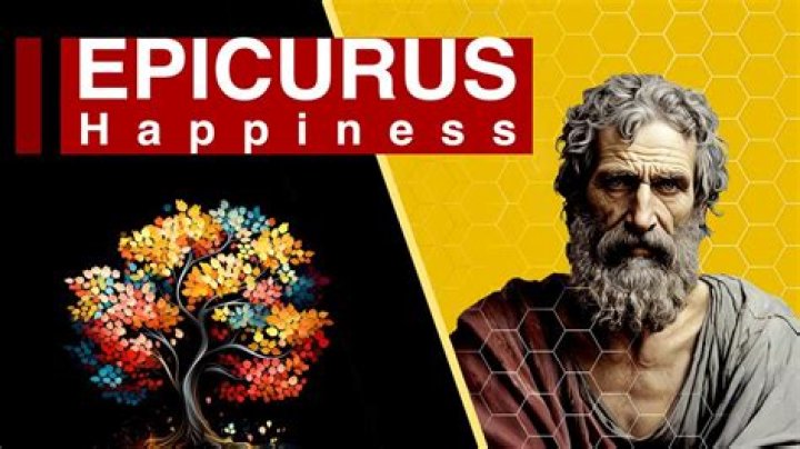 What did epicureans believe about happiness?
